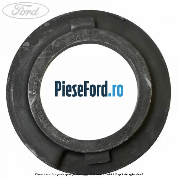 Flansa amortizor punte spate Ford Mondeo 2008-2014 1.8 TDCi 125 cp KHBA, QYBA diesel