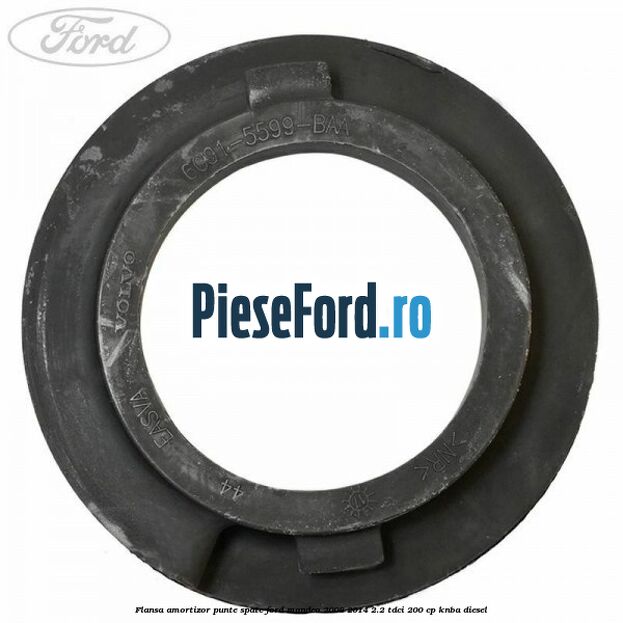 Flansa amortizor punte spate Ford Mondeo 2008-2014 2.2 TDCi 200 cp KNBA diesel