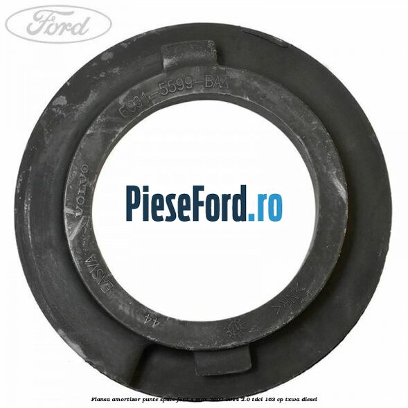 Flansa amortizor punte spate Ford S-Max 2007-2014 2.0 TDCi 163 cp Flansa amortizor punte spate Ford S-Max 2007-2014 2.0 TDCi 163 cp TXWA diesel