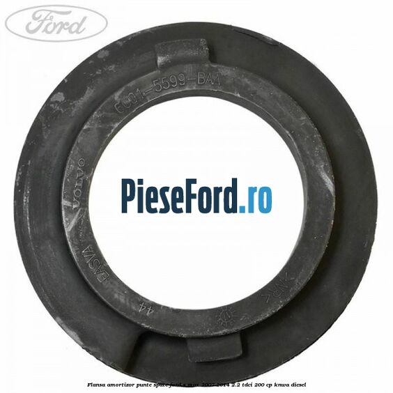 Flansa amortizor punte spate Ford S-Max 2007-2014 2.2 TDCi 200 cp KNWA diesel