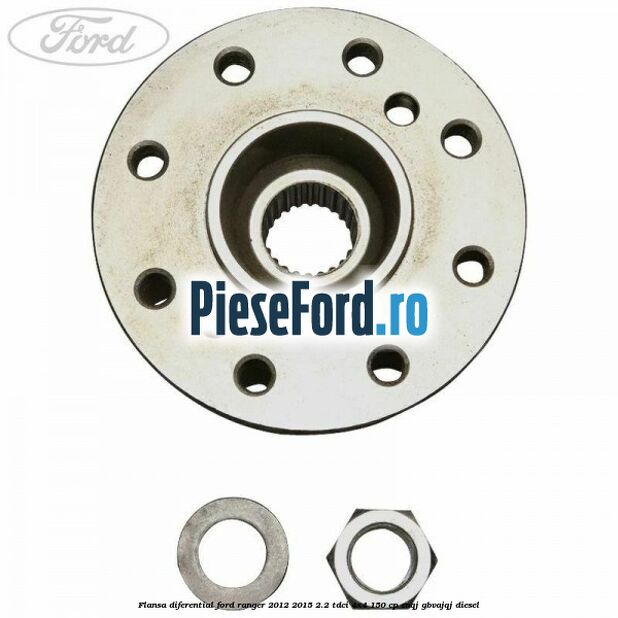 Flansa diferential Ford Ranger 2012-2015 2.2 TDCi 4x4 150 cp ENQJ, GBVAJQJ diesel