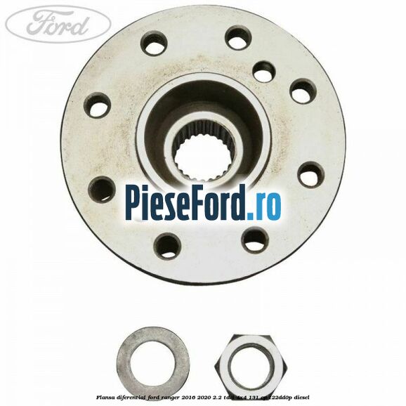 Flansa diferential Ford Ranger 2016-2020 2.2 TDCi 4x4 131 cp Flansa diferential Ford Ranger 2016-2020 2.2 TDCi 4x4 131 cp T22DD0P diesel