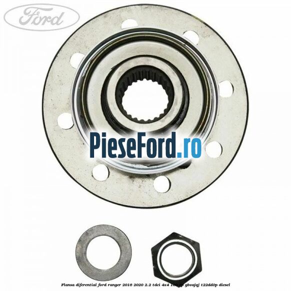 Flansa diferential Ford Ranger 2016-2020 2.2 TDCi 4x4 160 cp GBVAJQJ, T22DD0P diesel