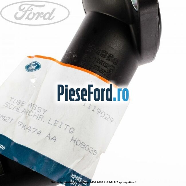 Flansa termostat Ford Galaxy 2000-2006 1.9 TDI 115 cp AUY diesel