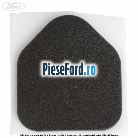 Folie interioara usa fata Ford Focus 2011-2014 1.0 EcoBoost 100 cp M2DA, M2DB, M2DC, SFDA, SFDB benzina