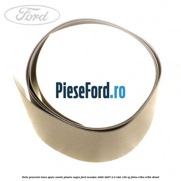 Folie protectie bara spate (Combi), plastic negru Ford Mondeo 2000-2007 2.0 TDCi 130 cp FMBA, N7BA, N7BB diesel