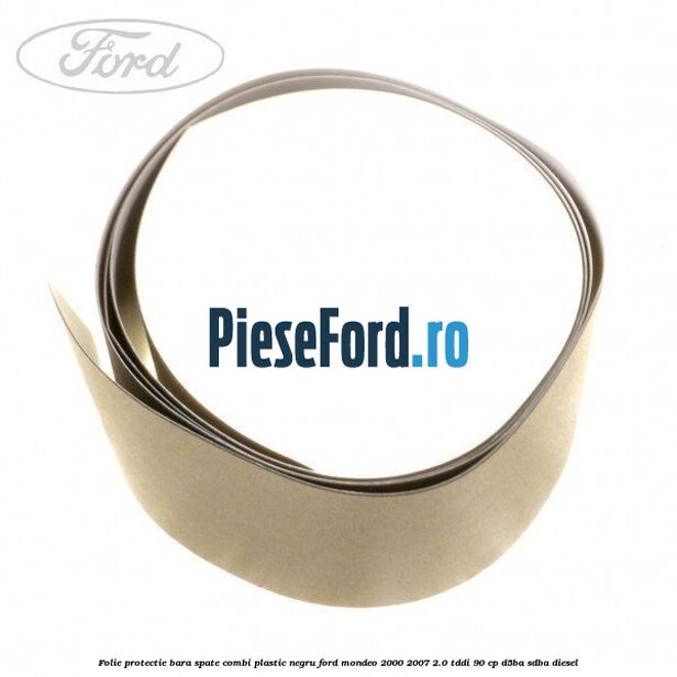 Folie protectie bara spate (Combi), plastic negru Ford Mondeo 2000-2007 2.0 TDDI 90 cp D5BA, SDBA diesel