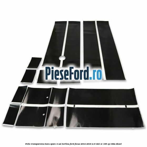 Folie transparenta bara spate 4 usi berlina Ford Focus 2014-2018 2.0 TDCi ST 185 cp T8DA diesel