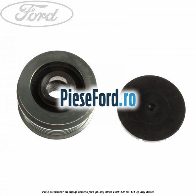 Fulie alternator cu cuplaj unisens Ford Galaxy 2000-2006 1.9 TDI 115 cp AUY diesel