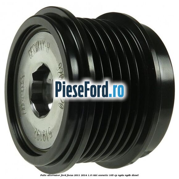 Fulie alternator Ford Focus 2011-2014 1.6 TDCi ECOnetic 105 cp NGDA, NGDB diesel