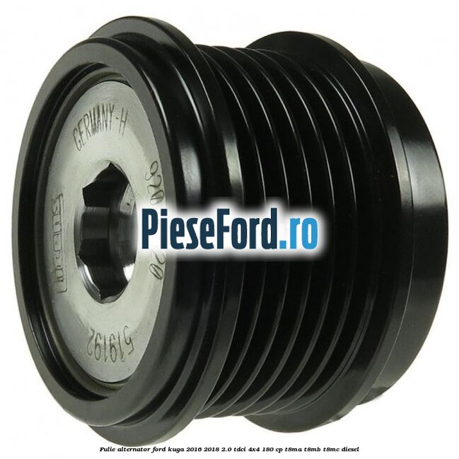 Fulie alternator Ford Kuga 2016-2018 2.0 TDCi 4x4 180 cp