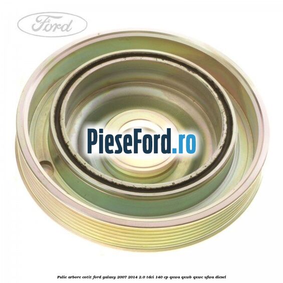 Fulie arbore cotit Ford Galaxy 2007-2014 2.0 TDCi 140 cp Fulie arbore cotit Ford Galaxy 2007-2014 2.0 TDCi 140 cp QXWA, QXWB, QXWC, UFWA diesel