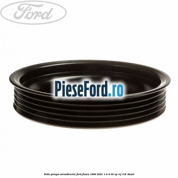 Fulie pompa servodirectie Ford Fiesta 1996-2001 1.8 D 60 cp Fulie pompa servodirectie Ford Fiesta 1996-2001 1.8 D 60 cp RTJ, RTK diesel