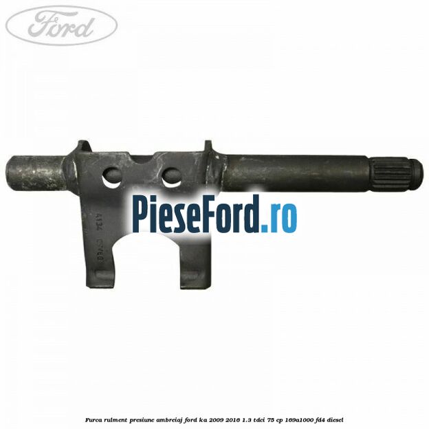 Furca rulment presiune ambreiaj Ford Ka 2009-2016 1.3 TDCi 75 cp 169A1000, FD4 diesel