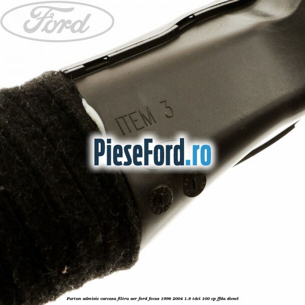 Furtun admisie carcasa filtru aer Ford Focus 1998-2004 1.8 TDCi 100 cp FFDA diesel