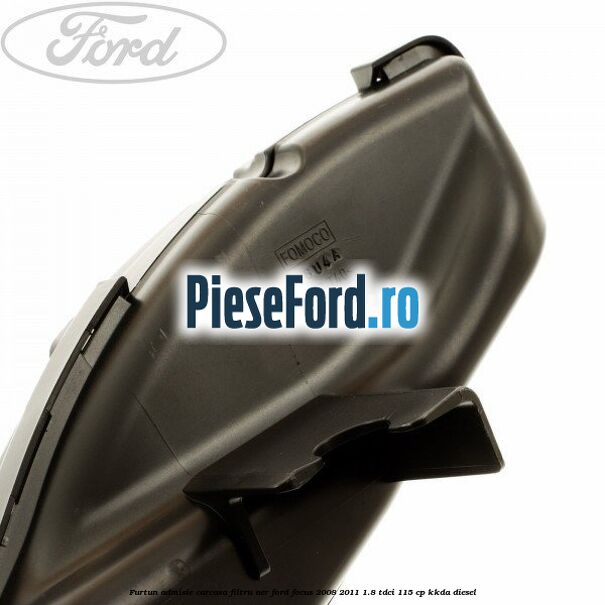 Furtun admisie carcasa filtru aer Ford Focus 2008-2011 1.8 TDCi 115 cp KKDA diesel