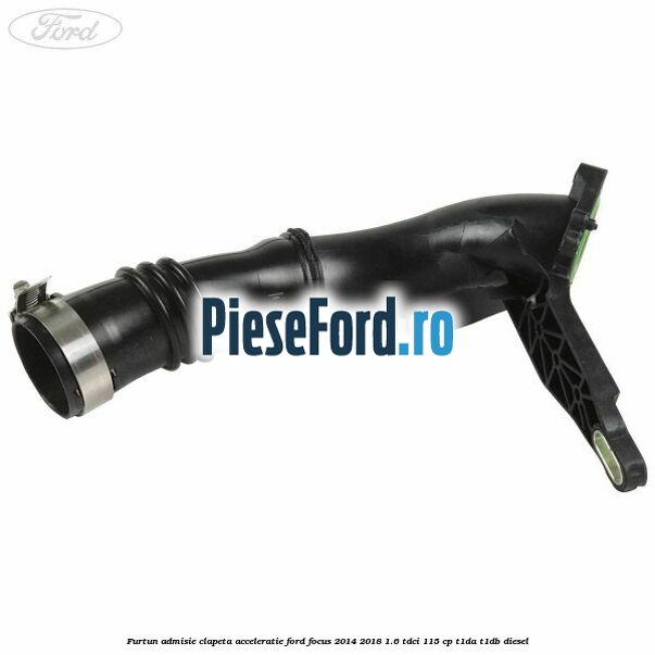 Furtun admisie clapeta acceleratie Ford Focus 2014-2018 1.6 TDCi 115 cp T1DA, T1DB diesel