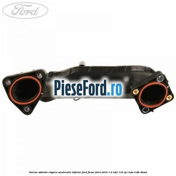 Furtun admisie clapeta acceleratie, inferior Ford Focus 2014-2018 1.6 TDCi 115 cp Furtun admisie clapeta acceleratie, inferior Ford Focus 2014-2018 1.6 TDCi 115 cp T1DA, T1DB diesel