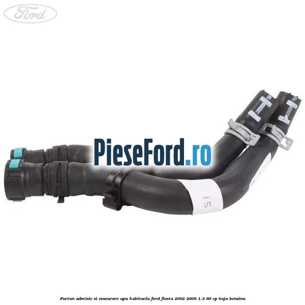 Furtun admisie si evacurare apa habitaclu Ford Fiesta 2002-2005 1.3 60 cp BAJA benzina