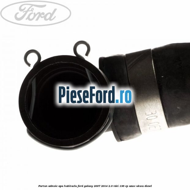 Furtun admsie apa habitaclu Ford Galaxy 2007-2014 2.0 TDCi 136 cp AZWC, UKWA diesel