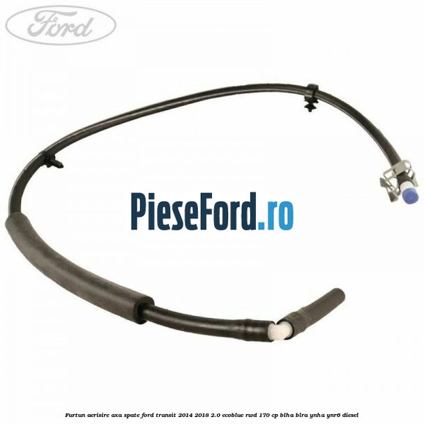 Furtun aerisire axa spate Ford Transit 2014-2018 2.0 EcoBlue RWD 170 cp BLHA, BLRA, YNHA, YNR6 diesel