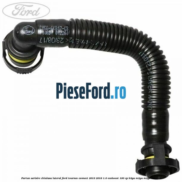 Furtun aerisire chiulasa lateral Ford Tourneo Connect 2013-2018 1.0 EcoBoost 100 cp B3GA, M2GA, M2GB benzina