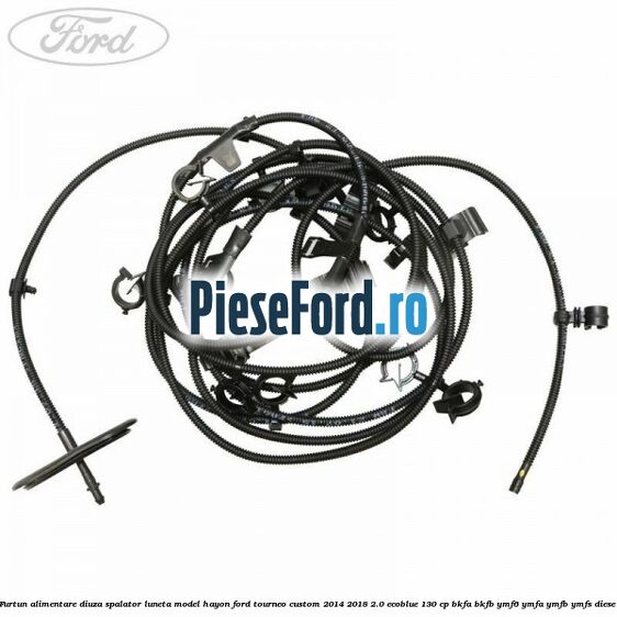 Furtun alimentare diuza spalator luneta model hayon Ford Tourneo Custom 2014-2018 2.0 EcoBlue 130 cp BKFA, BKFB, YMF6, YMFA, YMFB, YMFS diesel
