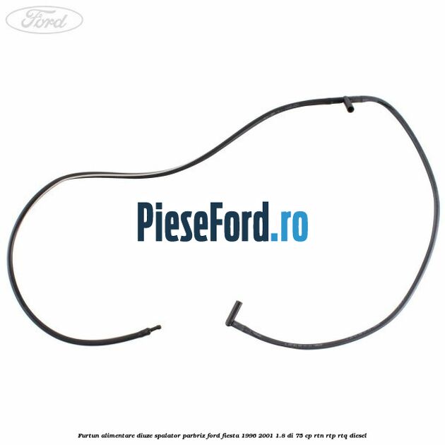 Furtun alimentare diuze spalator parbriz Ford Fiesta 1996-2001 1.8 DI 75 cp Furtun alimentare diuze spalator parbriz Ford Fiesta 1996-2001 1.8 DI 75 cp RTN, RTP, RTQ diesel