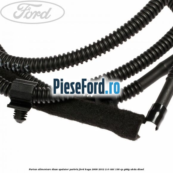 Furtun alimentare diuze spalator parbriz Ford Kuga 2008-2012 2.0 TDCi 136 cp G6DG, UKDA diesel