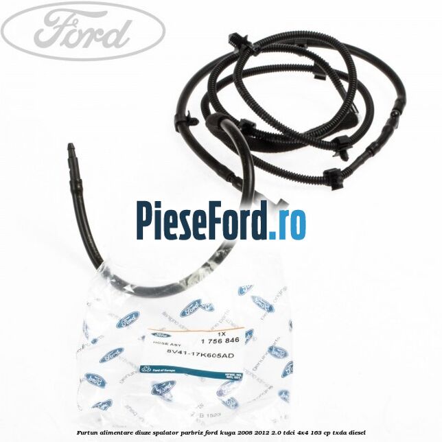 Furtun alimentare diuze spalator parbriz Ford Kuga 2008-2012 2.0 TDCI 4x4 163 cp Furtun alimentare diuze spalator parbriz Ford Kuga 2008-2012 2.0 TDCI 4x4 163 cp TXDA diesel