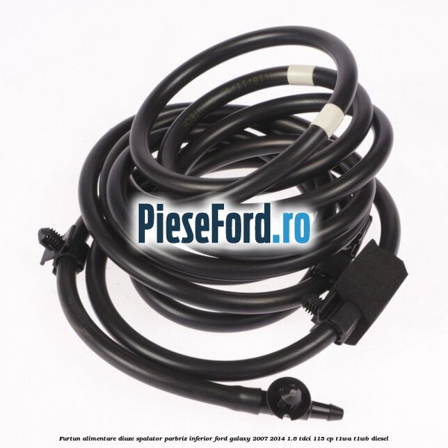 Furtun alimentare diuze spalator parbriz, inferior Ford Galaxy 2007-2014 1.6 TDCi 115 cp T1WA, T1WB diesel