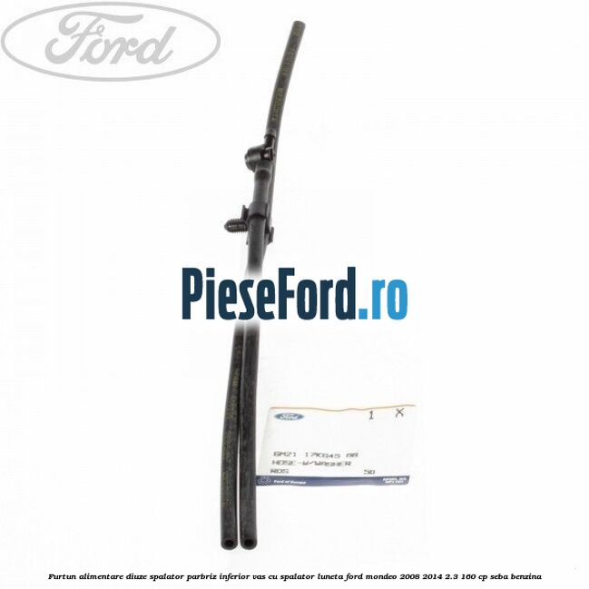 Furtun alimentare diuze spalator parbriz inferior vas cu spalator luneta Ford Mondeo 2008-2014 2.3 160 cp SEBA benzina