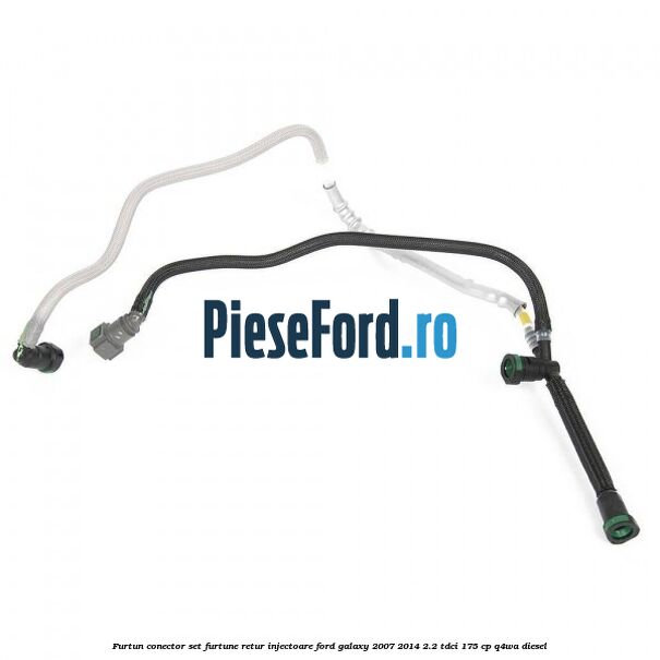 Furtun conector set furtune retur injectoare Ford Galaxy 2007-2014 2.2 TDCi 175 cp Q4WA diesel