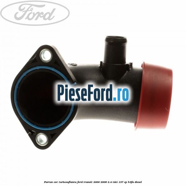 Furtun cot turbosuflanta Ford Transit 2000-2006 2.4 TDCi 137 cp H9FA diesel