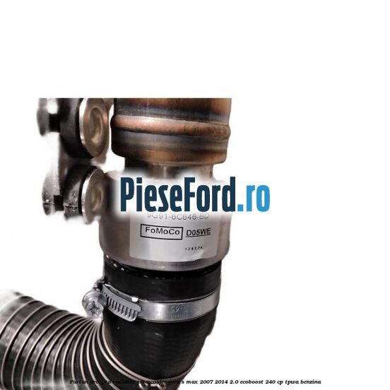 Furtun dreapta radiator intercooler Ford S-Max 2007-2014 2.0 EcoBoost 240 cp TPWA benzina