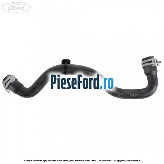 Furtun evacuare apa carcasa termostat Ford Mondeo 2008-2014 1.6 EcoBoost 160 cp Furtun evacuare apa carcasa termostat Ford Mondeo 2008-2014 1.6 EcoBoost 160 cp JTBA, JTBB benzina