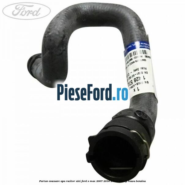 Furtun evacuare apa racitor ulei Ford S-Max 2007-2014 2.5 ST 220 cp HUWA benzina