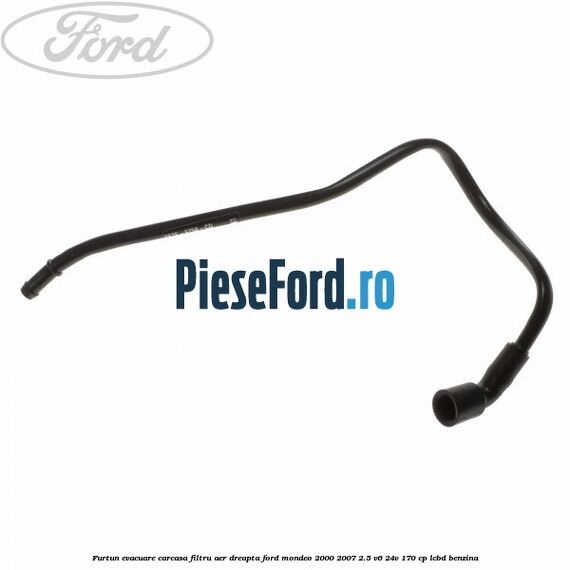 Furtun evacuare carcasa filtru aer dreapta Ford Mondeo 2000-2007 2.5 V6 24V 170 cp LCBD benzina
