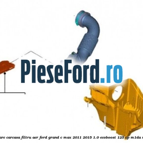 Furtun evacuare carcasa filtru aer Ford Grand C-Max 2011-2015 1.0 EcoBoost 125 cp Furtun evacuare carcasa filtru aer Ford Grand C-Max 2011-2015 1.0 EcoBoost 125 cp M1DA, M1DD benzina