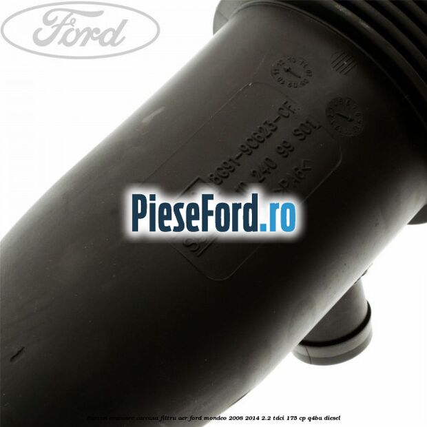 Furtun evacuare carcasa filtru aer Ford Mondeo 2008-2014 2.2 TDCi 175 cp Q4BA diesel