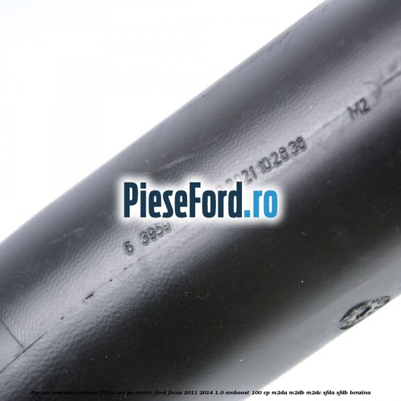 Furtun evacuare carcasa filtru aer, pe motor Ford Focus 2011-2014 1.0 EcoBoost 100 cp M2DA, M2DB, M2DC, SFDA, SFDB benzina