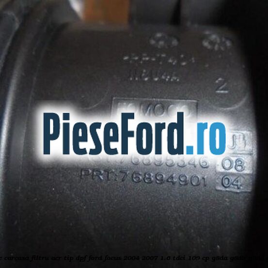 Furtun evacuare carcasa filtru aer, tip DPF Ford Focus 2004-2007 1.6 TDCi 109 cp G8DA, G8DB, G8DD, G8DE, G8DF diesel