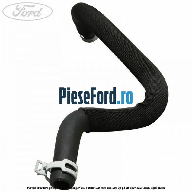 Furtun evacuare pompa apa Ford Ranger 2016-2020 3.2 TDCi 4x4 200 cp P5-AT, SA2R, SA2S, SA2W, SAFA diesel