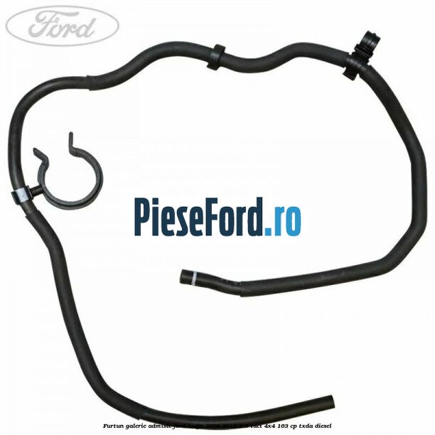 Furtun galerie admisie Ford Kuga 2008-2012 2.0 TDCI 4x4 163 cp Furtun galerie admisie Ford Kuga 2008-2012 2.0 TDCI 4x4 163 cp TXDA diesel