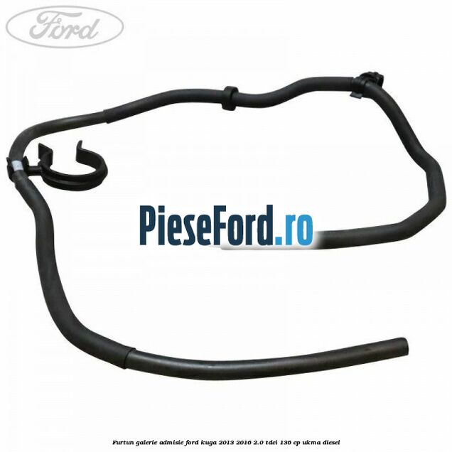 Furtun galerie admisie Ford Kuga 2013-2016 2.0 TDCi 136 cp UKMA diesel
