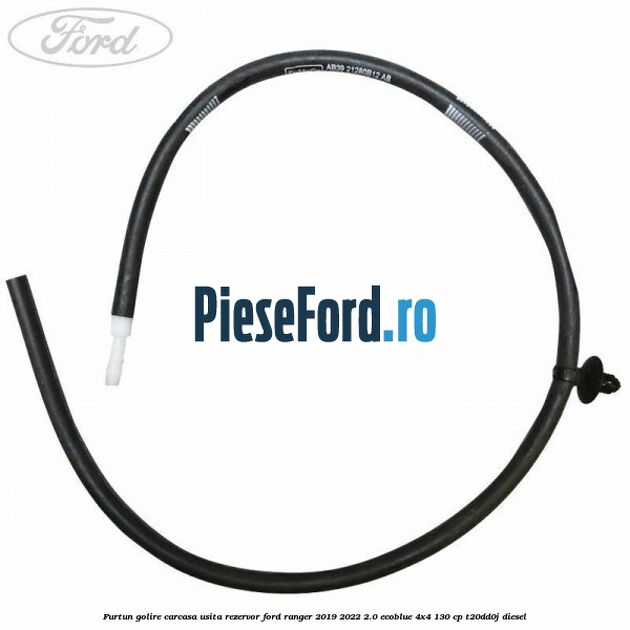 Furtun golire carcasa usita rezervor Ford Ranger 2019-2022 2.0 EcoBlue 4x4 130 cp T20DD0J diesel