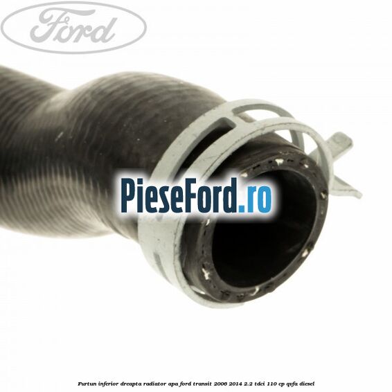 Furtun inferior dreapta radiator apa Ford Transit 2006-2014 2.2 TDCi 110 cp QVFA diesel