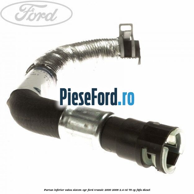 Furtun inferior valva sistem EGR Ford Transit 2000-2006 2.4 TD 75 cp F4FA diesel