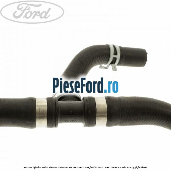 Furtun inferior valva sistem racire an 04/2003-04/2006 Ford Transit 2000-2006 2.4 TDE 115 cp FXFA diesel