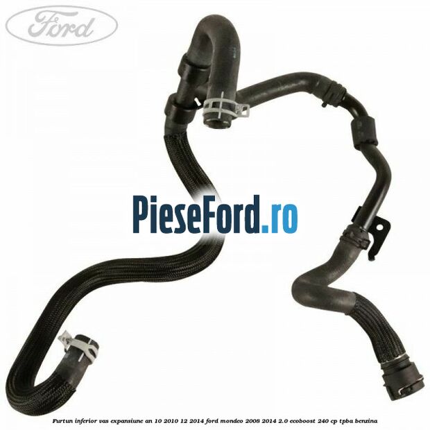 Furtun inferior vas expansiune an 10/2010-12/2014 Ford Mondeo 2008-2014 2.0 EcoBoost 240 cp TPBA benzina
